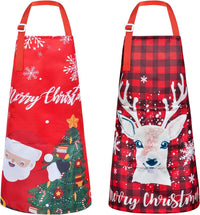 PASHOP rainbow unicorn kids apron 2 pack with front pockets in waterproof polyester - view 4
