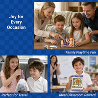 TOSY Picture Cube Enchanted Holiday 6-in-1 magnetic picture puzzle in frame - view 7