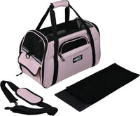 EliteField Soft-Sided Pet Carrier for Cats & Small Dogs – Essentials for Dogs - 19.0"L x 10.0"W x 13.0"H / Pink - image 4