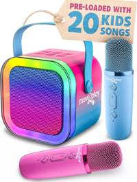 Move2Play, Halloween Karaoke Machine for Kids - Cotton Candy