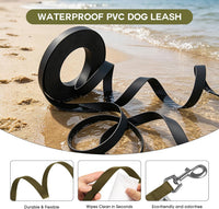 Wolfone Waterproof Dog Leash 10FT Long Line Training Leash for Dogs – Essentials for Dogs - 30ft x 0.75 IN / Army Green - image 2