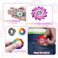 TGIQROVE 40 pack mini fidget spinners in mixed bright colors and patterns - view 7