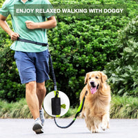 2 Pack Dog Poop Bag Holder for Leash + 80 Count Doggie Waste Bag - Black-One - image 2
