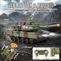 Supdex 1/24 RC battle tank set, M1A2 and Leopard II tanks with remotes - view 10
