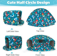 Unicorn Catcher Guinea Pig Hideout - Large Cozy Bed, Warm House, Washable Tunnel Accessories for Small Pets: Hamster, Chinchilla, Bunny