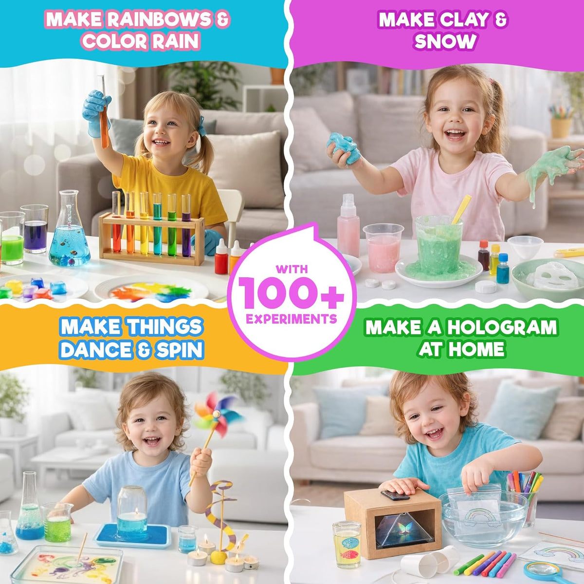 Doctor Jupiter Girls' First Science Experiments Kit for Kids Ages 4+ – Fun for Kids & Family - Preschool Science Kit for Girls: 3+ - image 4