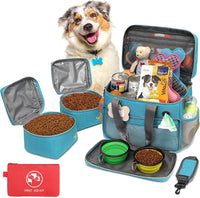 Dog Travel Bag – Essentials for Dogs - Sea Blue
