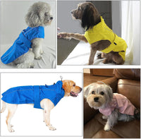 Adjustable Waterproof Dog Raincoat for Dogs - Yellow Duck / Large(22-37lb) - image 3
