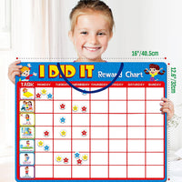 Magnetic Reward Behavior Star Chore Chart for One or Multiple Kids - Style 2 - image 4