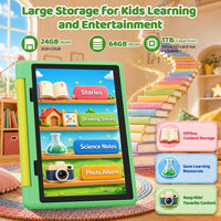 Jeazans 10 inch kids tablet with Android 16, HD screen and parental controls - view 11