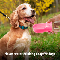Mr. Pen, Portable Dog Water Bottle - Pink - image 4