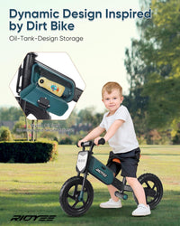 RIDYEE Toddler Balance Bike 2 Year Old - GreenSport - image 2