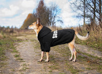 Security Dog Sweater Soft Brushed Fleece Clothes Hoodie Sweatshirt - Large - image 4