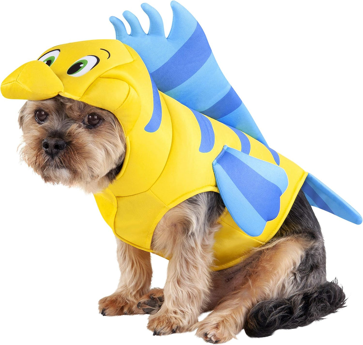 Rubies at Party City Disney Little Mermaid: Flounder Pet Costume - Medium / As Shown