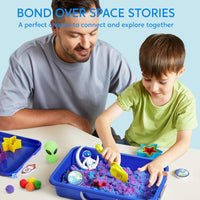 JOVA Klever Kits Construction Sensory Bin for kids Glow - Space - image 3