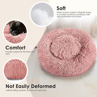 Hoewina Dog & Cat Bed for Indoor Cats - Pink / 32.0"L x 32.0"W x 8.0"Th - image 4
