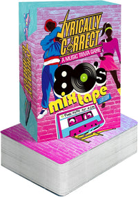 Lyrically Correct 90s and 2000s hip-hop and R&B music trivia card game box and cards - view 6