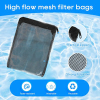 10pc Filter Media Bags for Aquarium - 7.8"x5.9" - 20pack / Black - image 3