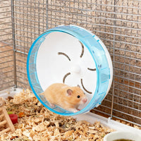 WishLotus Hamster Running Wheel - blue,21cm - image 4
