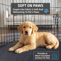Drymate 2-Pack Washable Pee Pads for Dogs, 29x36 - 60" x 74" (2-Pack) / Charcoal - image 4