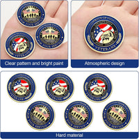 Landical 40 Pcs Military Challenge Coins Collection Set Bulk - Classic - image 3