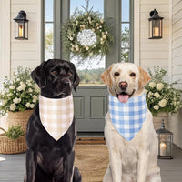 Halloween Dog Bandanas Large 2PCS - Sping-26-blue mihui / X-Large - image 2