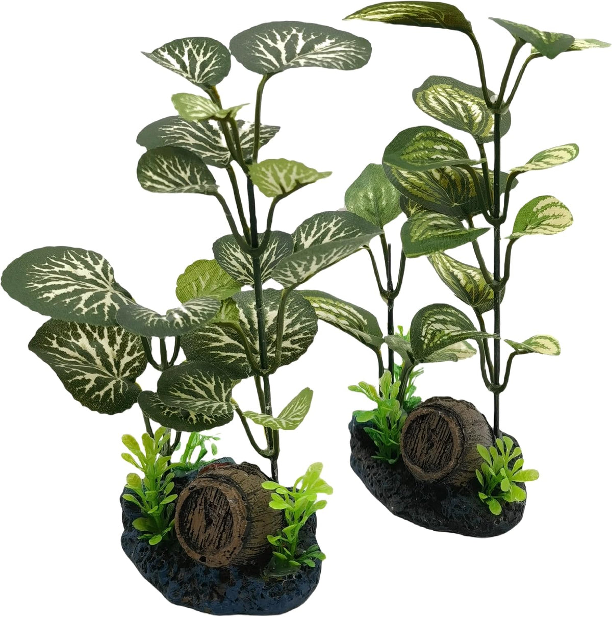 M2cbridge Artificial Fish Tank Plants Aquarium Plant Aquatic Water - 2pcs Grasses - image 2
