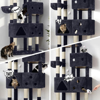 Globlazer Extra Large Cat Tower for Big Cats 20 lbs, F81 - 81 inch / Dark Grey - image 2