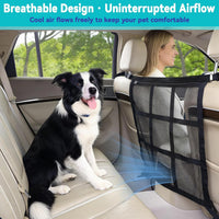 Dog Car Barrier, 9-Grid Reinforced - image 3