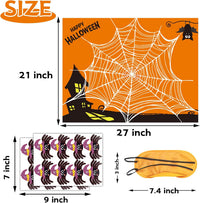 Halloween Games for Kids Pin The Spider on The Web Halloween Party - image 2