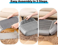 Neakasa Cat Pedal Step Stool with Filter Function, Easy to Clean Cat Litter Tray for M1 Open Top Self-Cleaning Litter Box