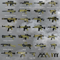 HIMIRICH black military weapons pack accessories for mini figures - view 35