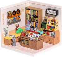 Rolife Super Creator miniature house kit, Double Joy Bubble Tea shop with LED light - view 2