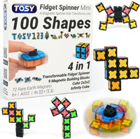 TOSY Magnet Fidget Spinner Mini, 8 Blocks, Infinity Cube
