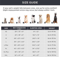 Bedsure XL Orthopedic Dog Bed for Extra Large Dogs - Washable XLarge Dog Cat Bed Waterproof, Comfort Dogs Couch Sofa with Washable Removable Cover, Pet Bed with Nonskid Bottom, Ivory, 42"