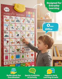 Bilingual English & Spanish Interactive Alphabet Wall Chart - ENG + ES (Chart) - image 4