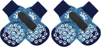 Anti Slip Dog Socks to Prevent Licking Paws - Small (4 Count) / Blue