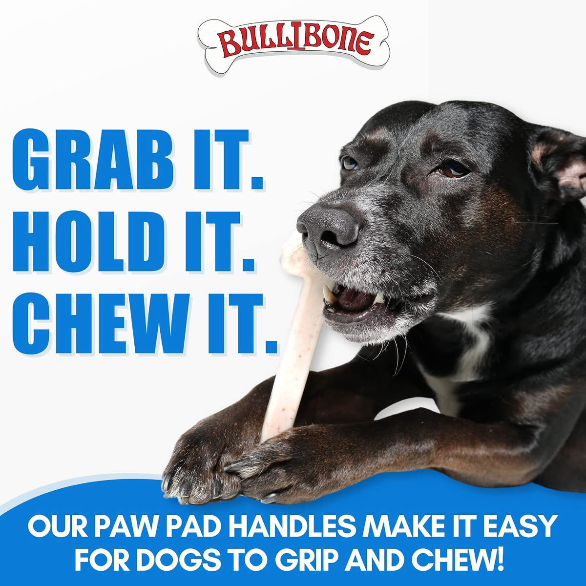 Bullibone Nylon Dog Chew Toy for Aggressive Chewers - Beef / XL - 2 Pack - image 3