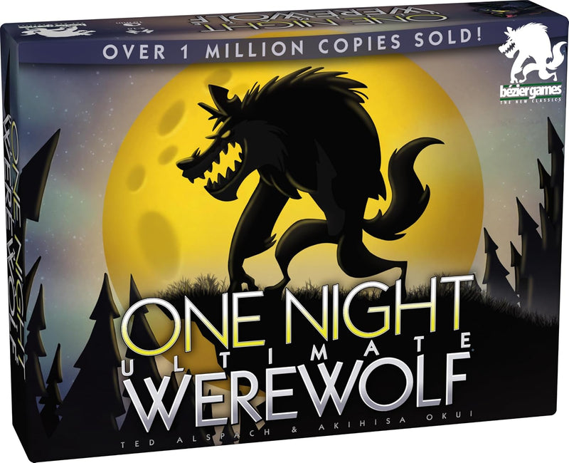Bezier Games One Night Ultimate Werewolf Fast-Paced Bluffing Party