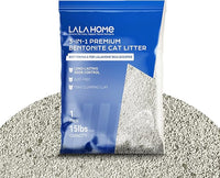 Clumping Cat Litter, Premium Bentonite Cat Litter Sodium-Based, Dust-Free, Strong Durability, Odor Control, Natural Mineral Formula Unscented Litter for RealScooper - 15 lb. Box