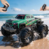 Calefwe amphibious RC monster truck with brick-built shell and gesture control watch - view 2