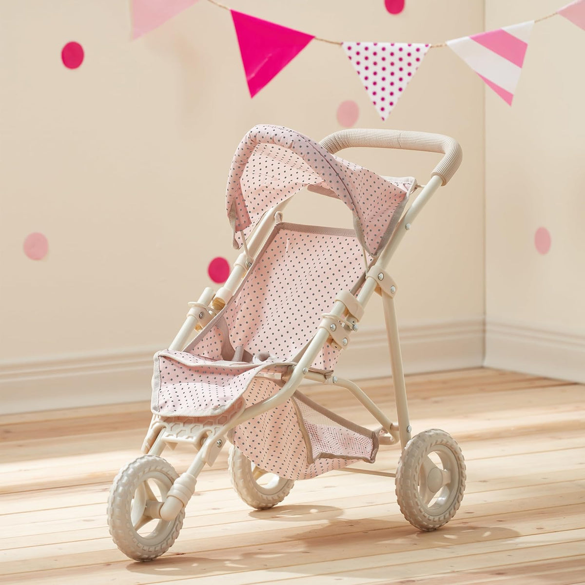 Olivia's Little World Doll Jogging-Style Stroller with Canopy - Jogging Stroller - image 3