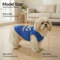 Parisian Pet Dog Shirt, 100% Cotton Shirts for Medium Dogs - Big Brother / Medium (8-12lbs) - image 2
