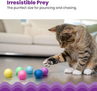 Catstages Tower of Tracks Interactive Cat Toy, 6 Spinning Balls - Multi / One-Size - image 4