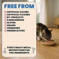 almo nature Wet Cat Food HQS Complete Land and Sea - Variety Pack Grain Free, Highly Digestible, Hormone Free, Preservative Free, 2.47-oz 24 Pack