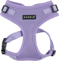 Authentic Puppia RiteFit Harness with Adjustable Neck - Violet / X-Large