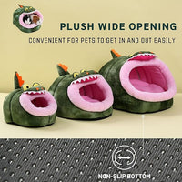 JanYoo Rat Bed Hut Guinea Pig Hideout House Small Animal Tent Accessories Rabbit Hideaway Igloo Supplies for Cages