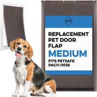 Evergreen Pet Supplies Replacement Dog Door Flap Compatible - Medium