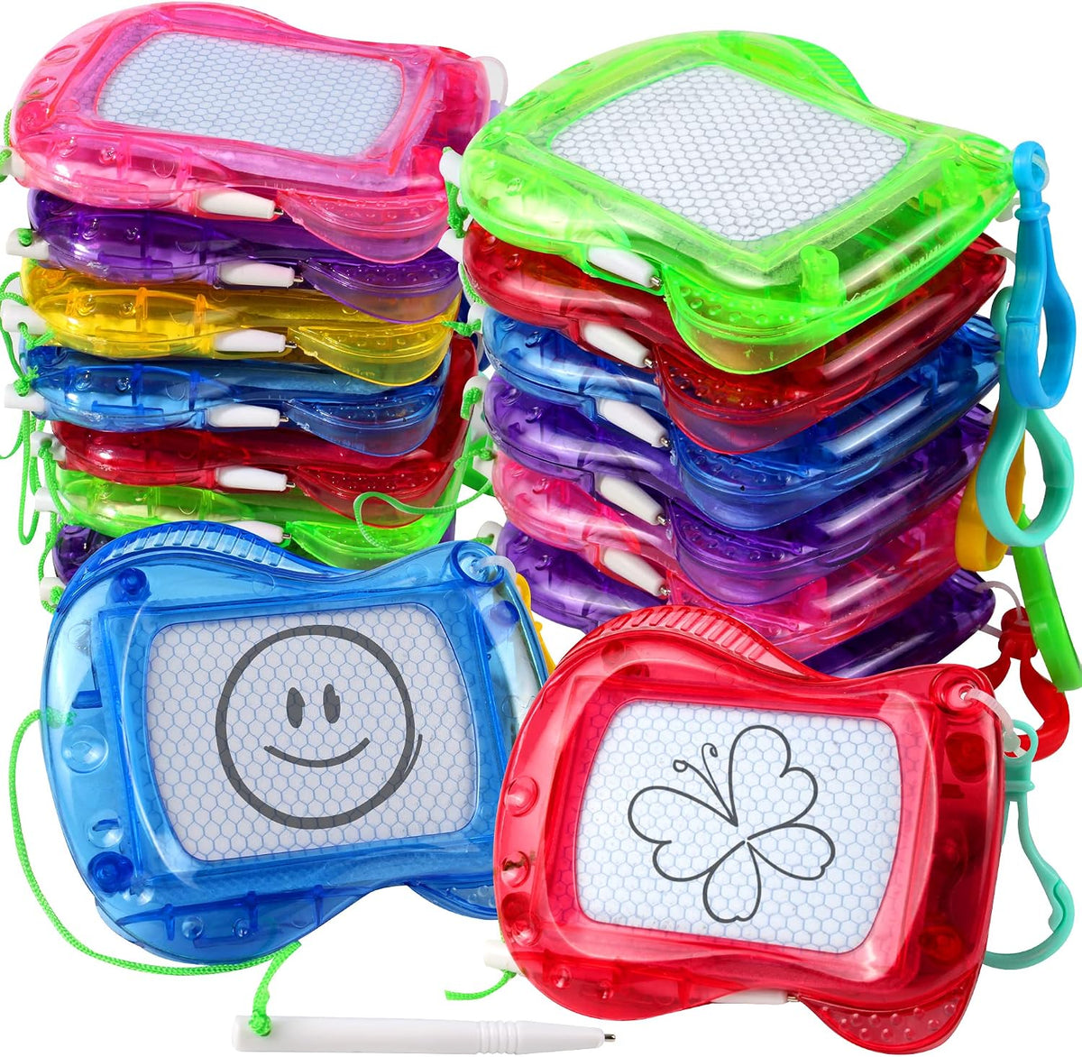 16 Pack Mini Magnetic Drawing Board for Kid