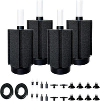 2Pcs Aquarium Sponge Filter - Small(4 Pack)